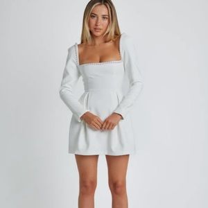 Oddmuse THE ULTIMATE MUSE PEARL DRESS | WHITE